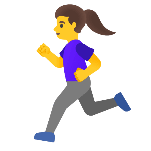 Woman Running