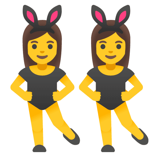 Women with Bunny Ears