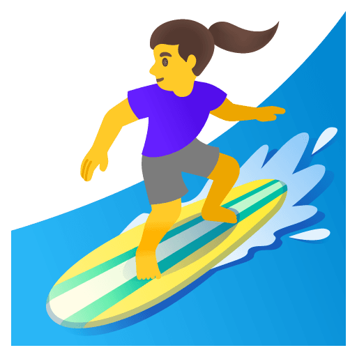 Woman Surfing