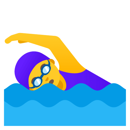 Woman Swimming