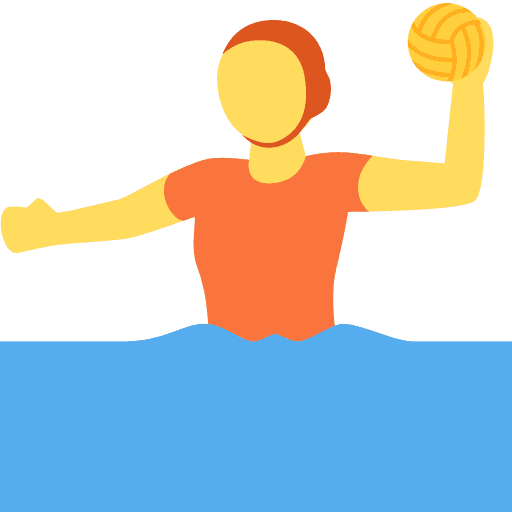 Person Playing Water Polo