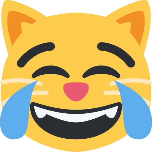 Cat with Tears of Joy