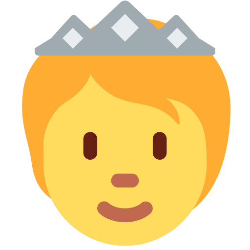 Person with Crown