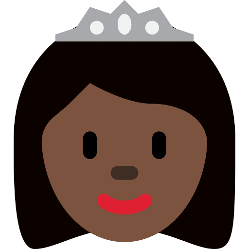 Princess: Dark Skin Tone