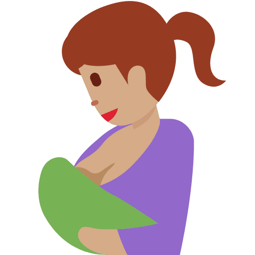 Breast-feeding: Medium Skin Tone