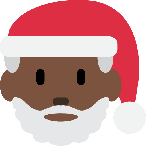 Santa Claus: Dark Skin Tone