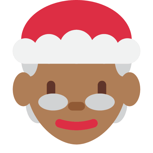 Mrs. Claus: Medium-dark Skin Tone