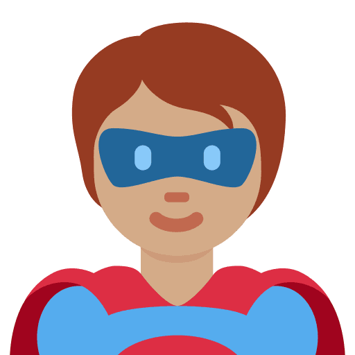 Superhero: Medium Skin Tone