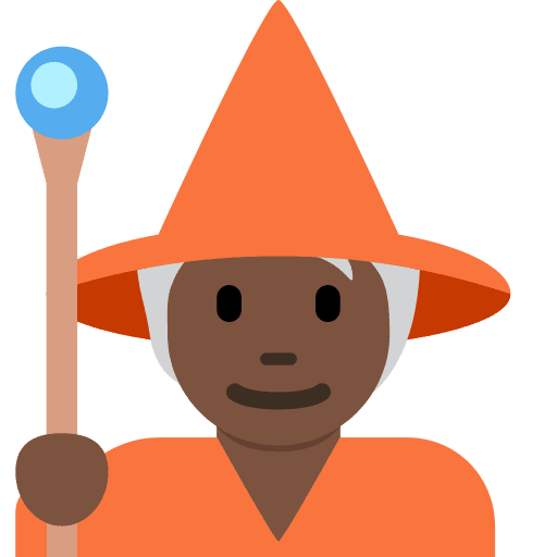 Mage: Dark Skin Tone