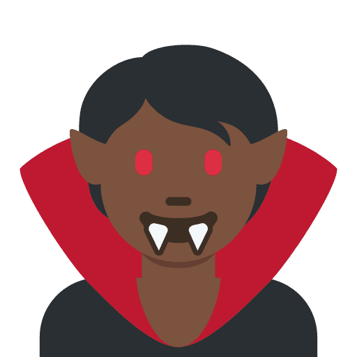 Vampire: Dark Skin Tone