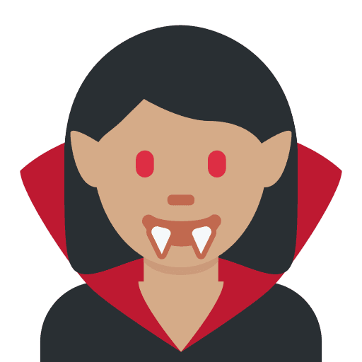 Woman Vampire: Medium Skin Tone