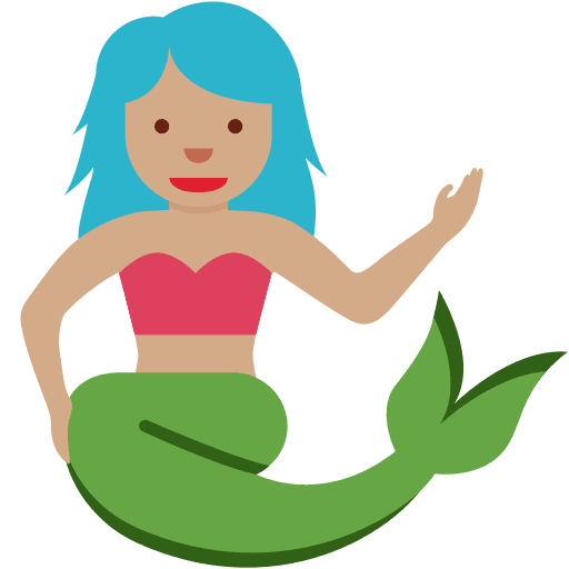 Mermaid: Medium Skin Tone