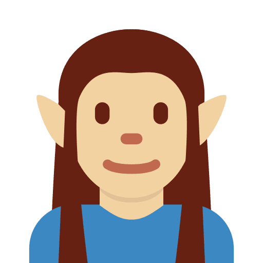 Man Elf: Medium-light Skin Tone