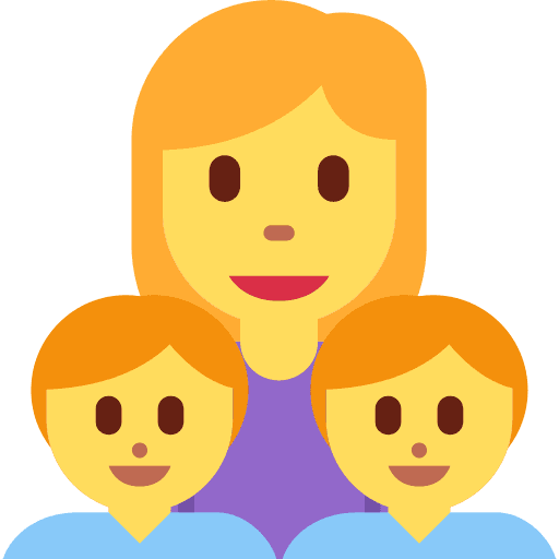 Family: Woman, Boy, Boy