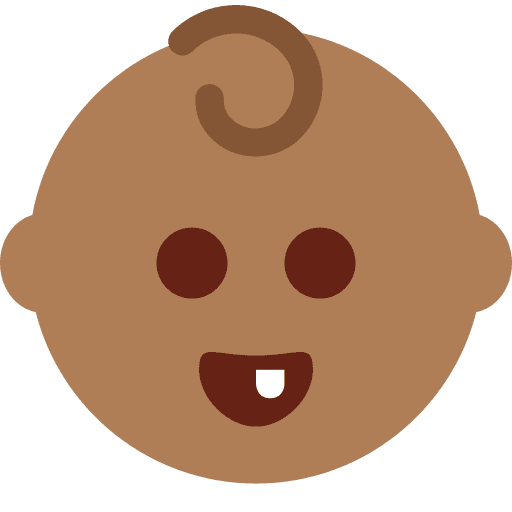 Baby: Medium-dark Skin Tone