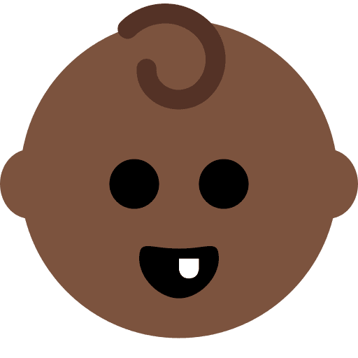 Baby: Dark Skin Tone