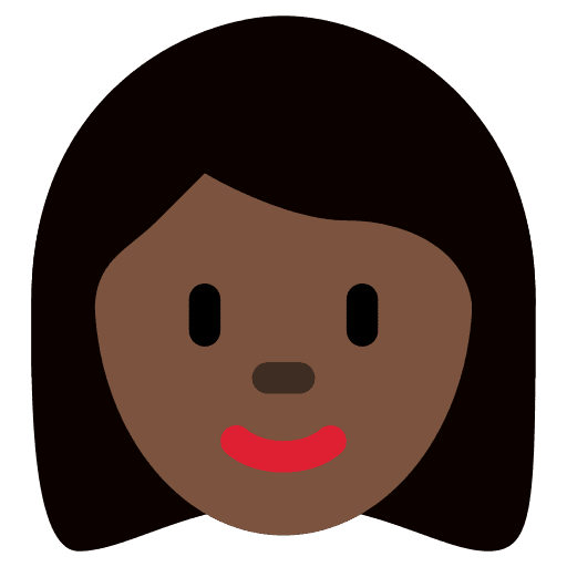 Woman: Dark Skin Tone