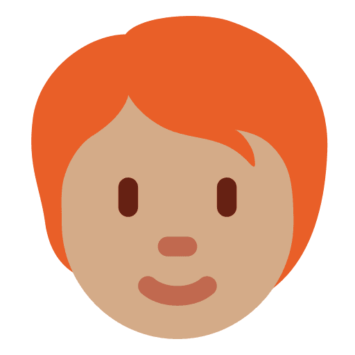 Orang Rambut Merah: Kulit Sedang