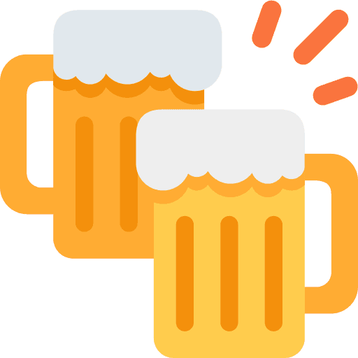 Clinking Beer Mugs