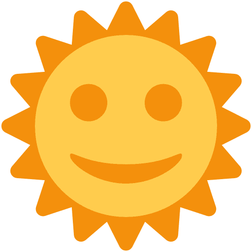 Sun with Face