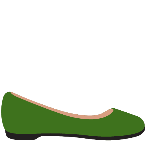 Sepatu datar