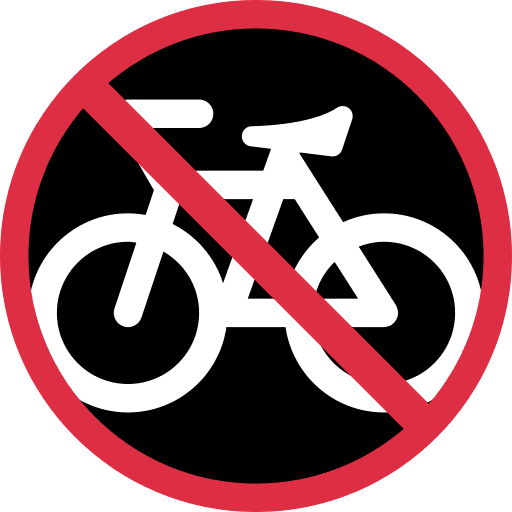 Dilarang Bersepeda