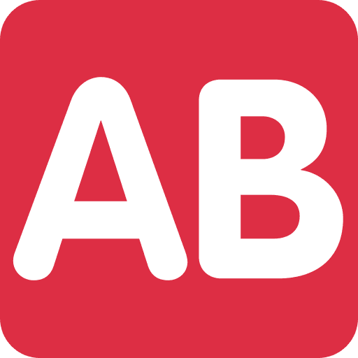 AB Button (blood Type)