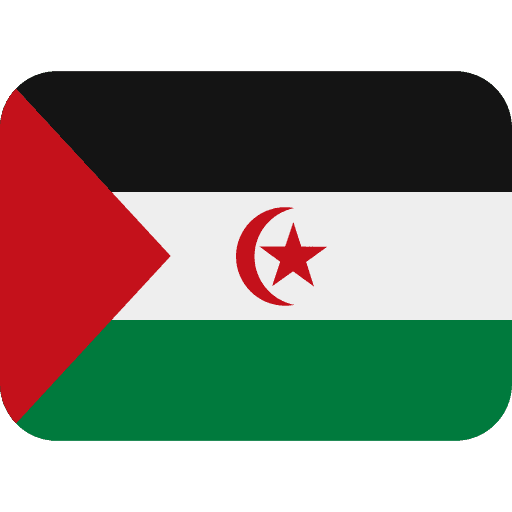 Flag: Western Sahara