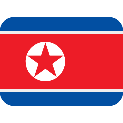 Bendera: Korea Utara