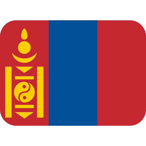 Flag: Mongolia