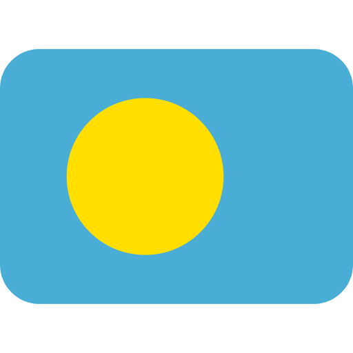 Flag: Palau