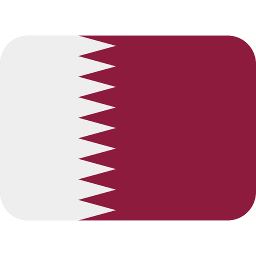 Flag: Qatar