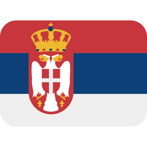 Flag: Serbia