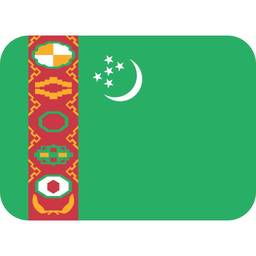 Bendera: Turkmenistan