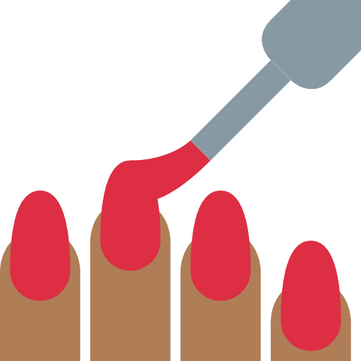 Nail Polish: Medium-dark Skin Tone