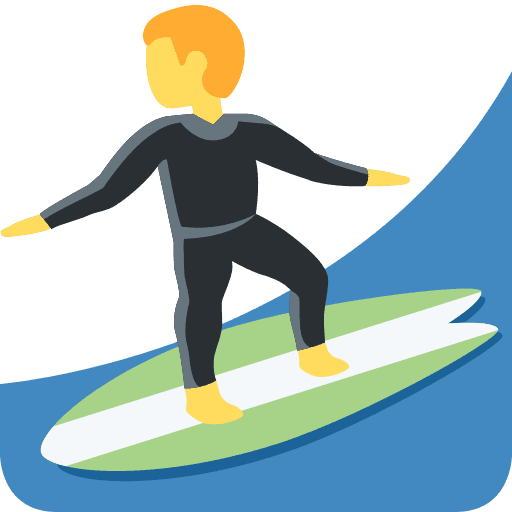 Man Surfing