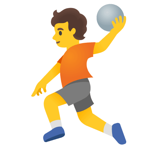 Person Playing Handball