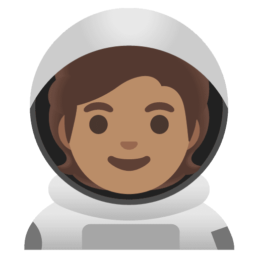 Astronaut: Medium Skin Tone