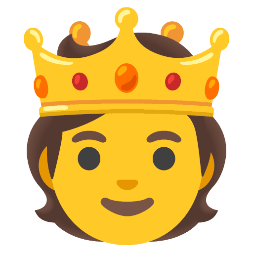 Person with Crown