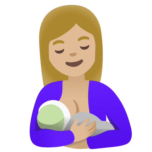Breast-feeding: Medium-light Skin Tone