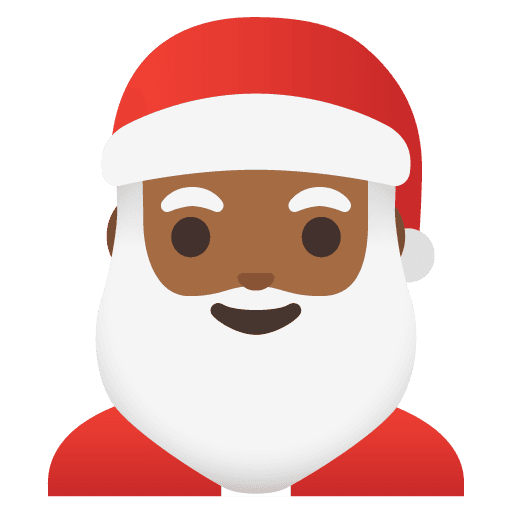 Santa Claus: Medium-dark Skin Tone
