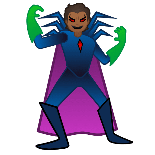 Supervillain: Medium-dark Skin Tone