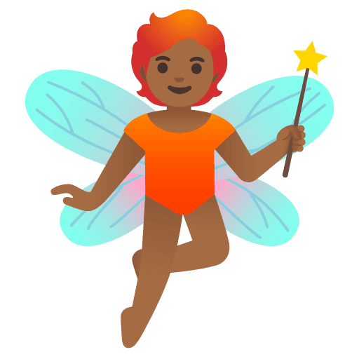 Fairy: Medium-dark Skin Tone