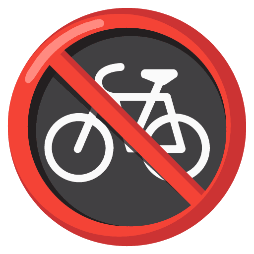 No Bicycles