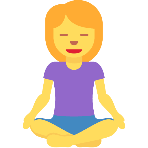 Woman in Lotus Position