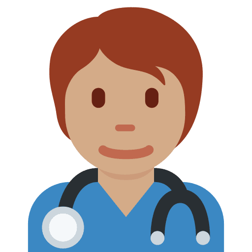 Health Worker: Medium Skin Tone