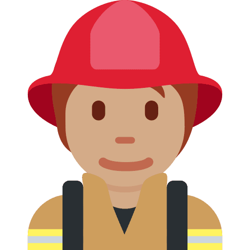 Firefighter: Medium Skin Tone