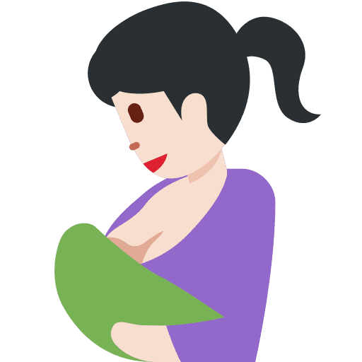 Breast-feeding: Light Skin Tone