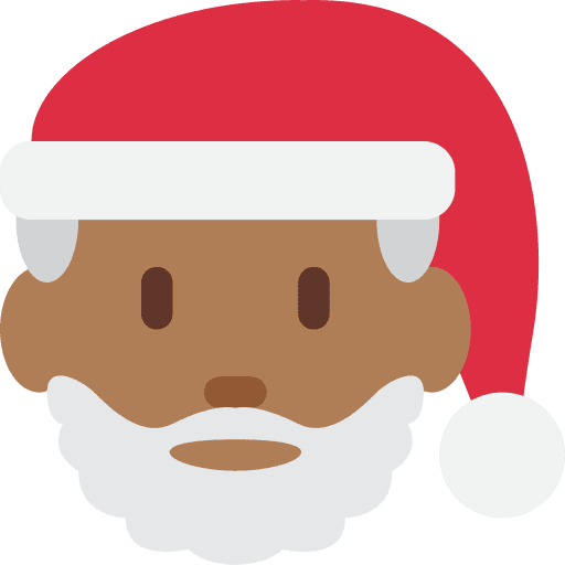Santa Claus: Medium-dark Skin Tone