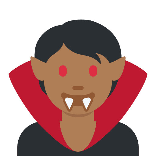 Vampire: Medium-dark Skin Tone